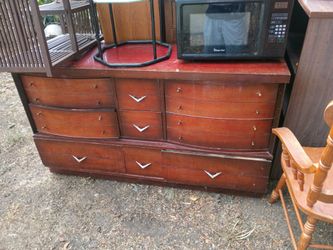 Vintage furniture dressers and cabinet