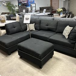 Sectional W Ottoman 