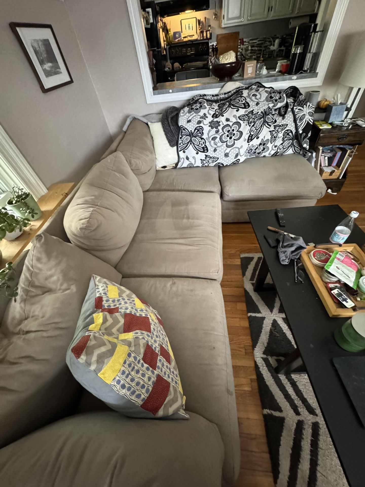 Free Sectional From Alpert’s Furniture.