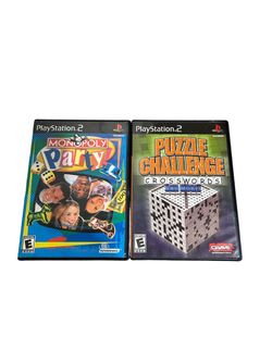 PS2 Puzzle Challenge & Monopoly (CIB)