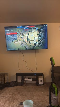 75 Inch On Tv With On Sound Bar And See