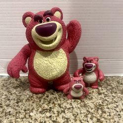 Disney Pixar Toy Story Set Of Lotso Figures 2-7” Tall