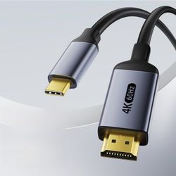 USB C to HDMI Cable 10FT/3M | 4K High-Speed USB 3.1 Type-C to HDMI Cord [NEW]