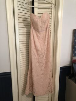 Beautiful Pink Bridesmaid/Formal Full-Length Dress