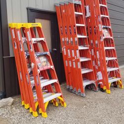 New Step Ladder Ladders Werner Louisville All Sizes