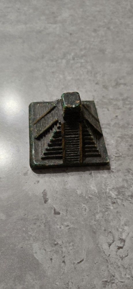 Vintage Aztec Mayan Pyramid