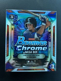 2026 Bowman Chrome Baseball Mega Box