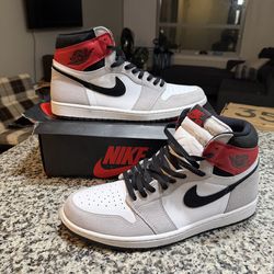 Size 15 - Jordan 1 Retro High Light Smoke