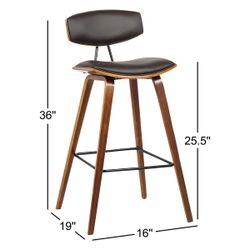 Payton Vegan Leather Bar & Counter Stool