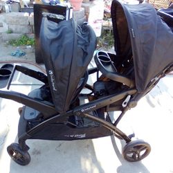 Baby Double Stroller 
