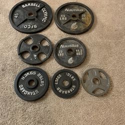 Olympic Weight Plates - 50 Cents/Pound