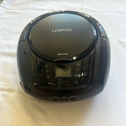 LONPOO cd player portable boombox