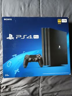 PS4 Pro 1tb