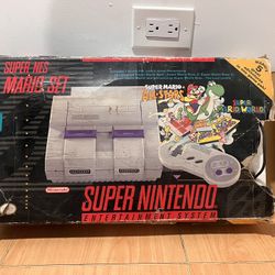 SNES Super Nintendo Entertainment System 