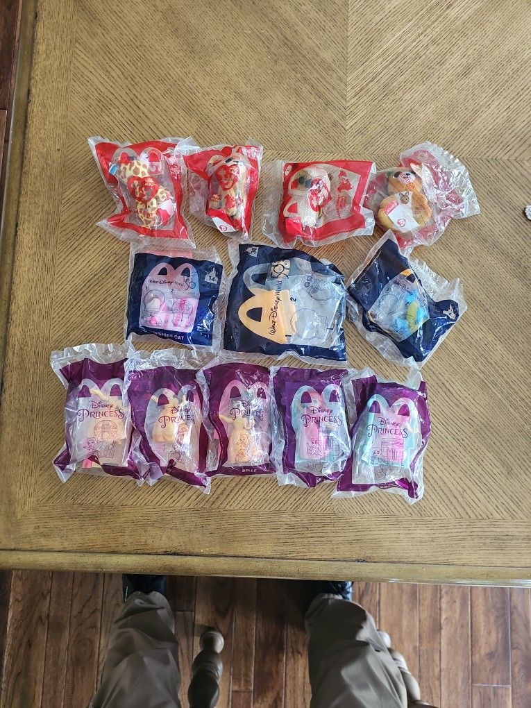 Select McDonald's Happy Meal Toys
