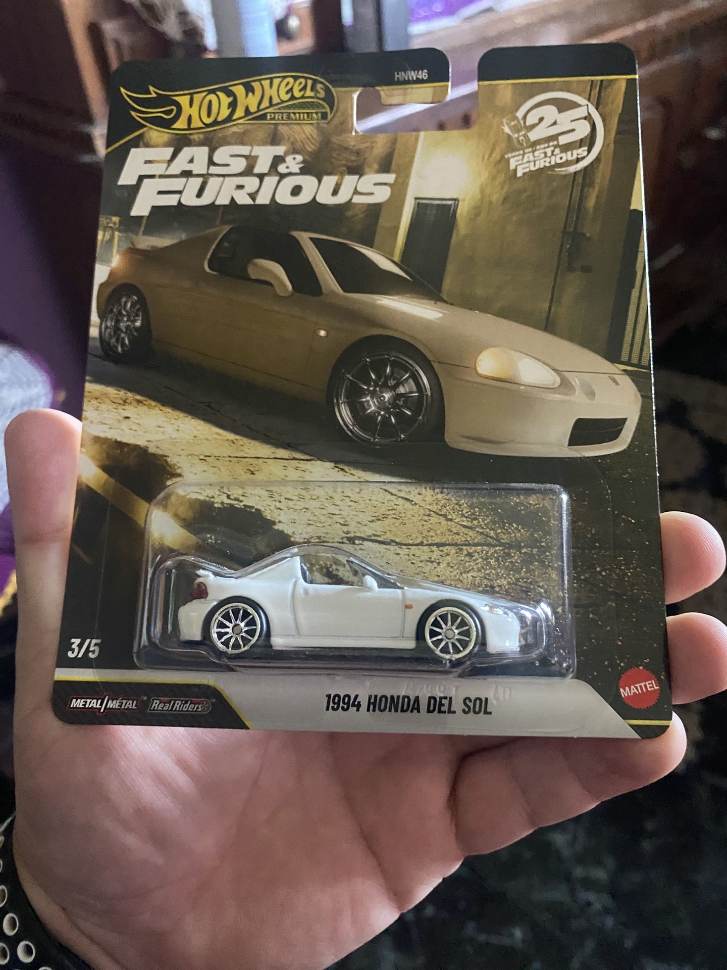 Hotwheels Fast & Furious 1994 HONDA DEL SOL