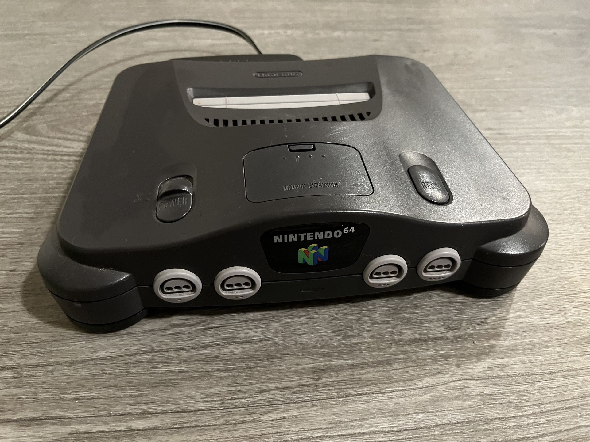 Original Nintendo64 console and games