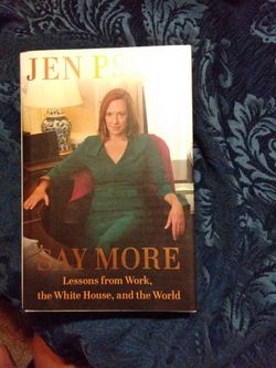 Jen Psaki – Say More Hardcover Book