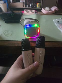 Mini Karaoke Microphone Set
