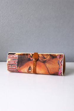 Vintage Mister Ernest Magazine Clutch Purse Harper’s Bazaar Style Retro Statement Bag