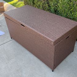Wicker Deck Box