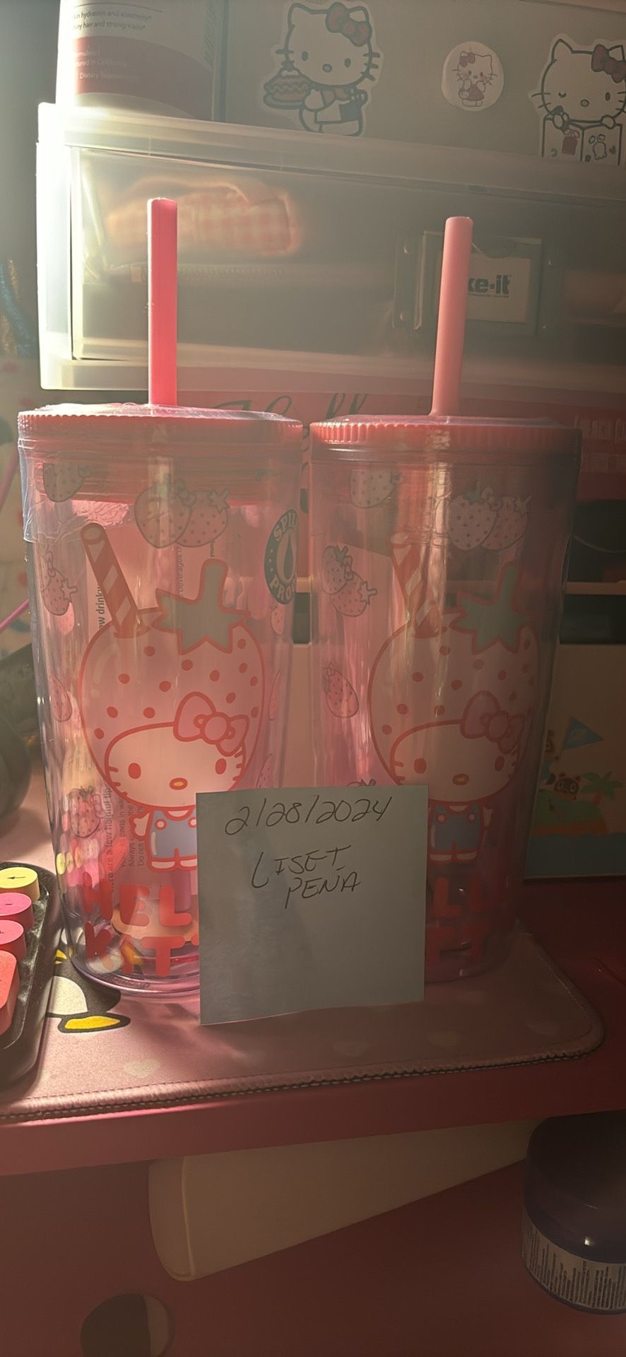 New Hello Kitty Cups $20 Each Firm On Price