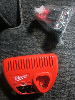 Milwaukee m12 4.0 battery and charger