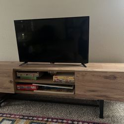 Tv Stand - Entertainment Center - Console Table 