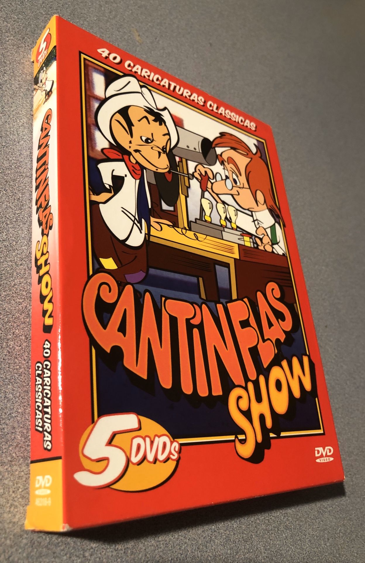 Cartoon DVDs - Cantinflas Show (5 discs) + Tom and Jerry Tales Volume 6