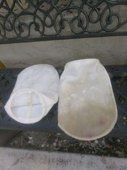 Salt water aquarium filter bags