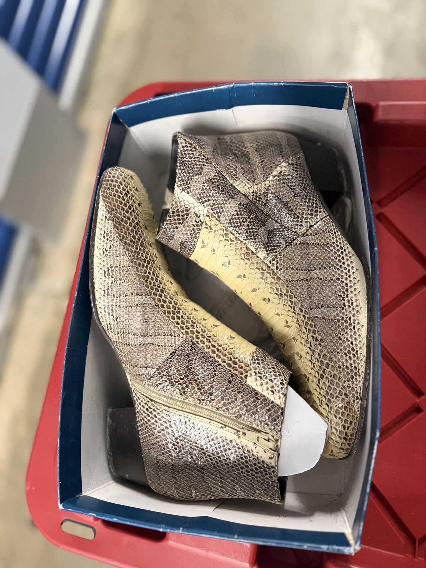 Men’s Genuine Snake Boots