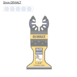 Dewalt Carbide Multi Tool Blade