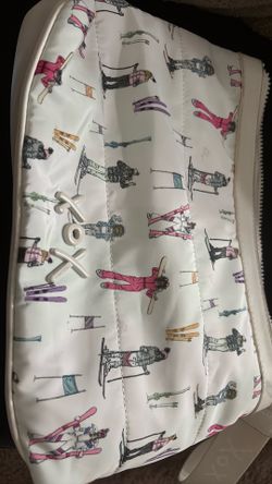 cute ski-print shoulder bag from XOXO