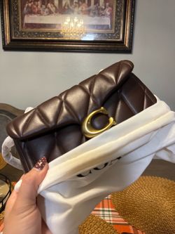 Coach bag qlt leather tabby