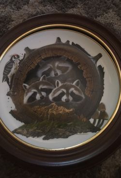 Decorative plate by Larry Toschik