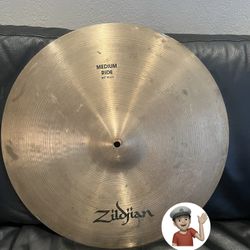 🔥 20” Zildjian Ride Cymbal Drum Set Drums