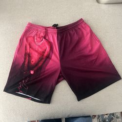 Young Thug Barter 6 Sp5der Pink Shorts Size M/L