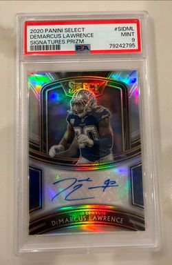 2020 Panini Select - Signatures DeMarcus Lawrence #SI-DML /99 (AU) PSA 9 POP 1