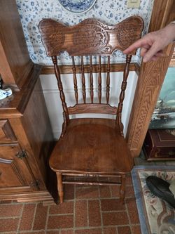 Solid Maple Chair 