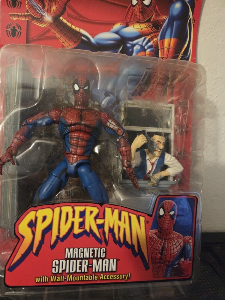 Spiderman - Magnetic Face Figure