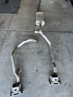 Chevrolet Silverado RST Stock Exhaust 2022 5.3 V8