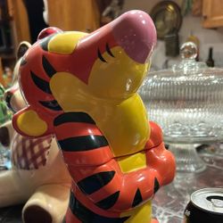 Winnie The Poo Tigger Cookie Jar