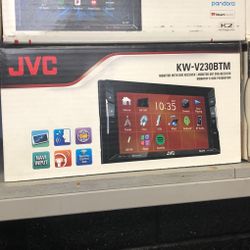 Jvc Double Din Bluetooth Stereo On Sale Today 