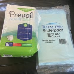Adult Pampers Size Medium 