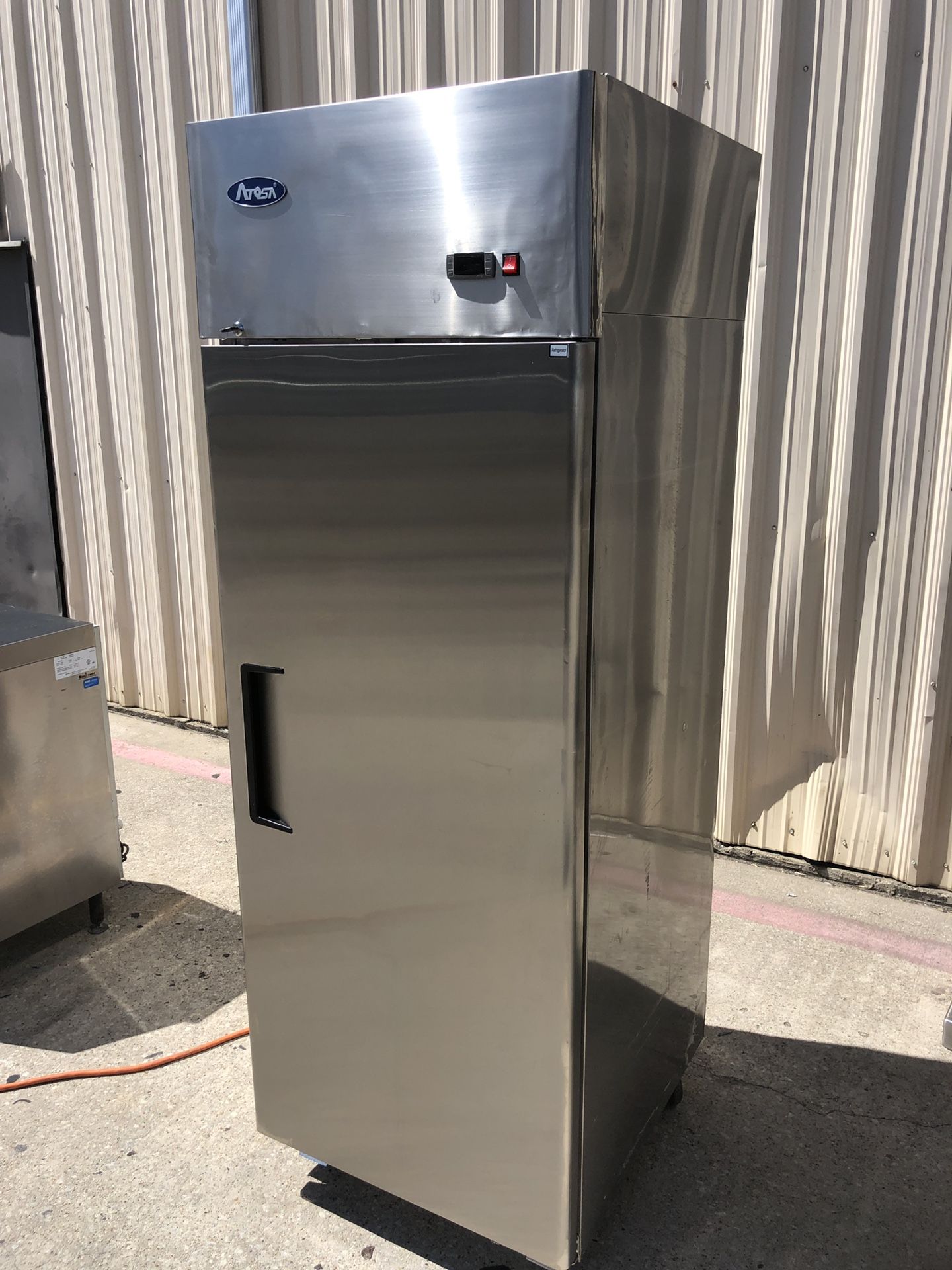 New❗️Never Been Used❗️Atosa MBF8004 Stainless Scratch & Dent Refrigerator, Low Price💰 Won’t Last‼️