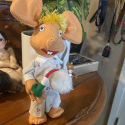 Vintage Topo Gigio Felt Doll Rare 