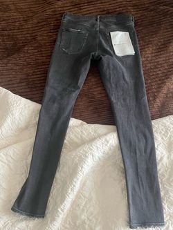 Purple jeans