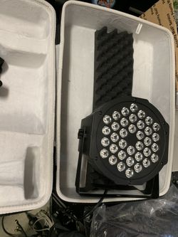 Party light led with bag