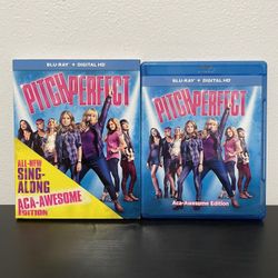 Pitch Perfect Aca-Awesome Edition Blu-Ray Slipcover Sing Along + Original Movie