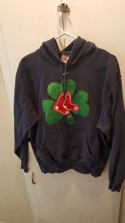 Nike Boston Red Sox Celtics pull over hoodie sweater sz small blue